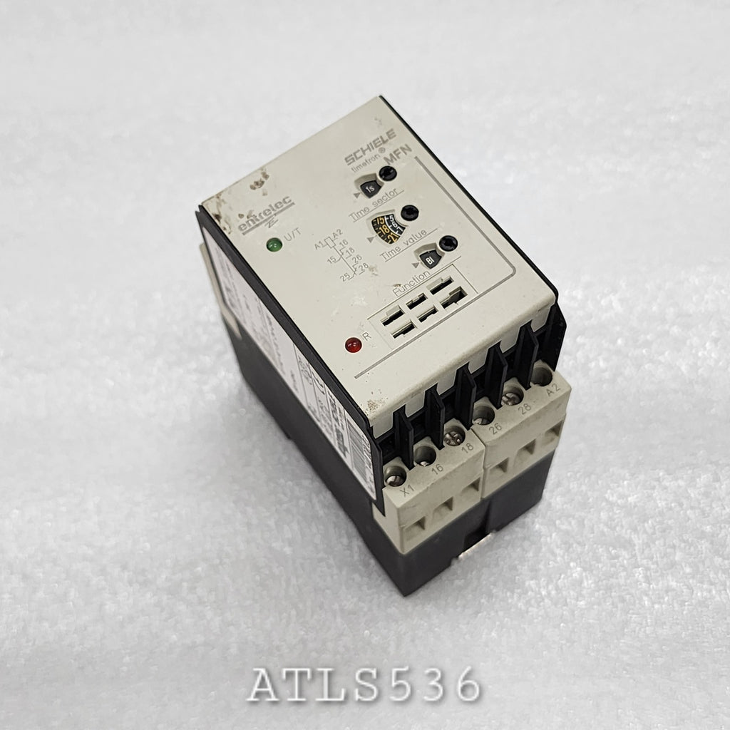 ENTRELEC MFN TIMETRON 2.440.020.03 MULTIFUNCTION TIMER SCHIELE 24-240V AC/DC