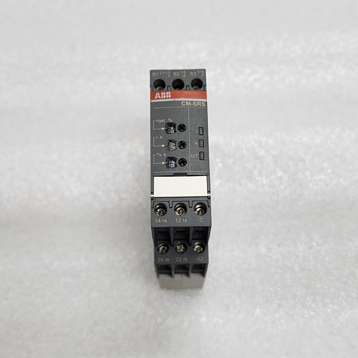 ABB CM-SRS.22S OVER-UNDER CURRENT RMS MONITORING RELAY 1SVR730840R0500