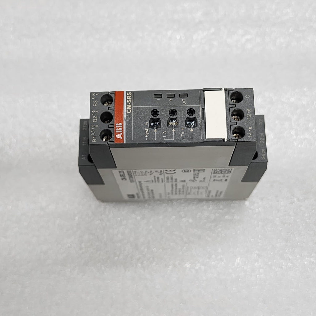 ABB CM-SRS.22S OVER-UNDER CURRENT RMS MONITORING RELAY 1SVR730840R0500
