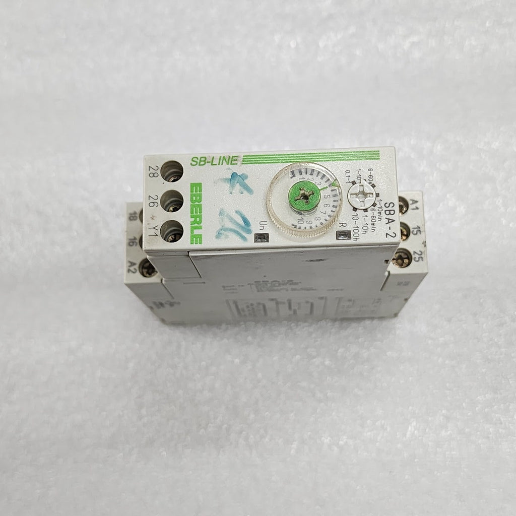 EBERLE SBA-2 TIME RELAY 054513641020 24VDC/24-240VAC