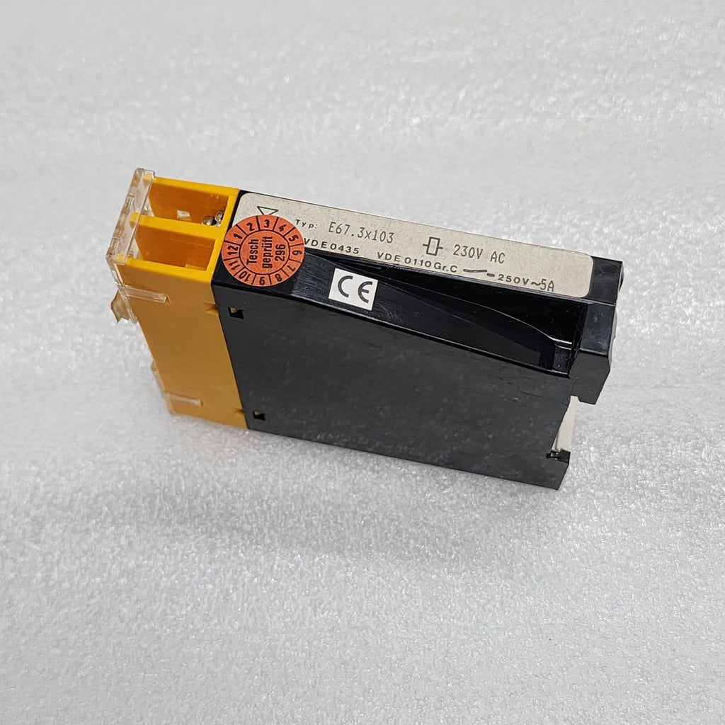 TESCH E67.3X103 SAFETY RELAY 230V 0.5-10S