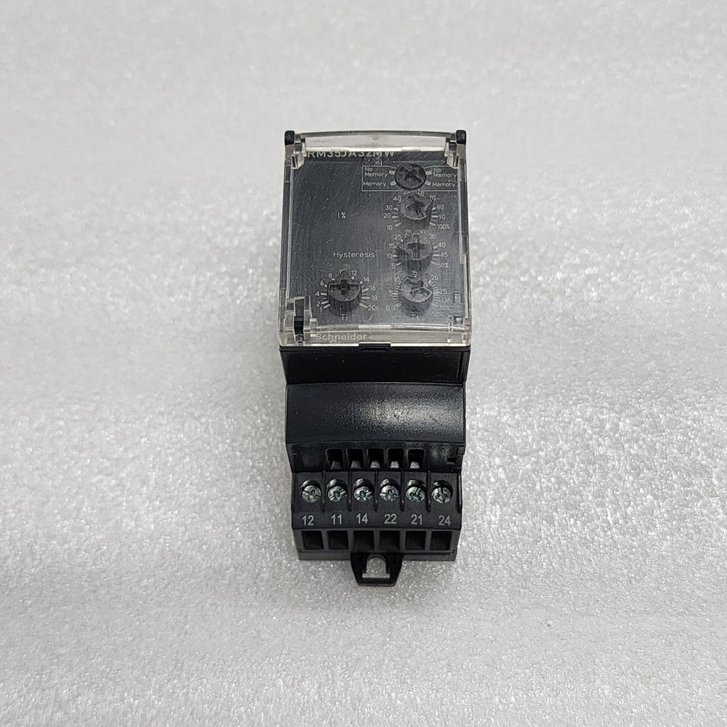 TELEMECANIQUE RM35JA32MW CURRENT CONTROL RELAY 24-240VAC/DC