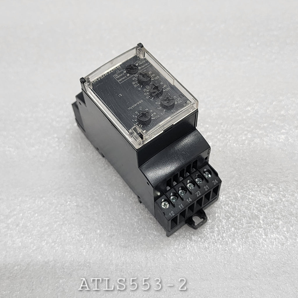TELEMECANIQUE RM35JA32MW CURRENT CONTROL RELAY 24-240VAC/DC