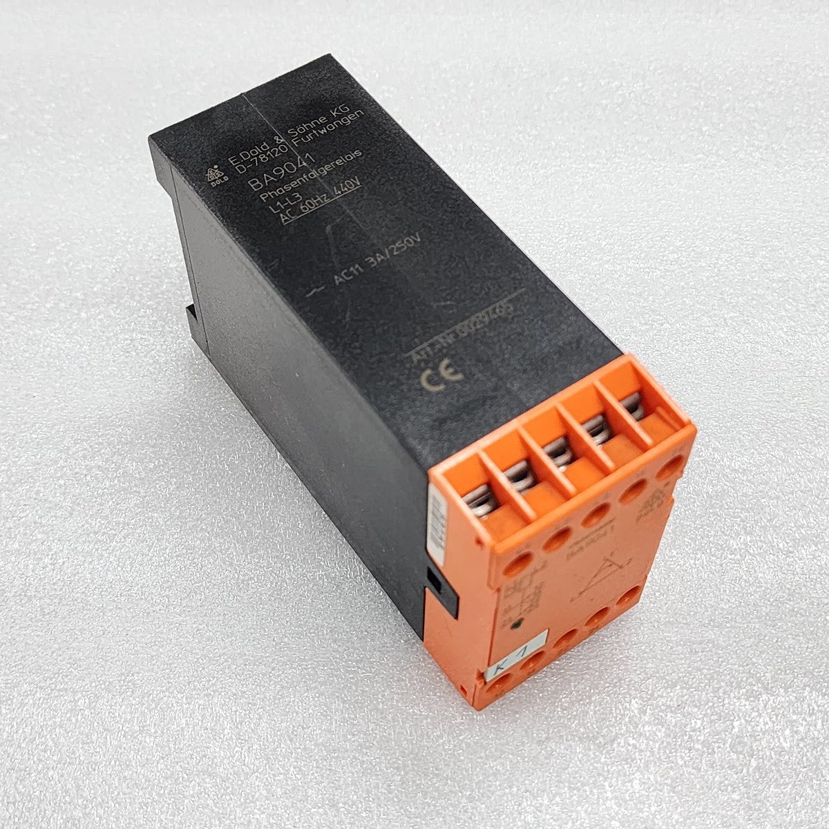 DOLD BA9041 TIME RELAY 0029465 440VAC