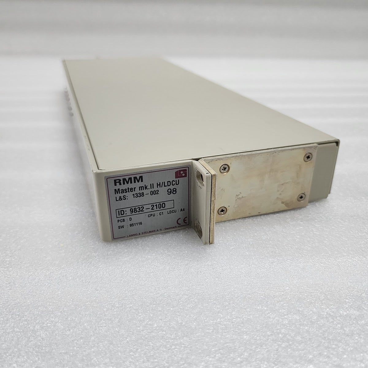 LANNG & STELMANN A/S RMM MASTER MK.II H/LDCU 1338-002 ID 9832-2100