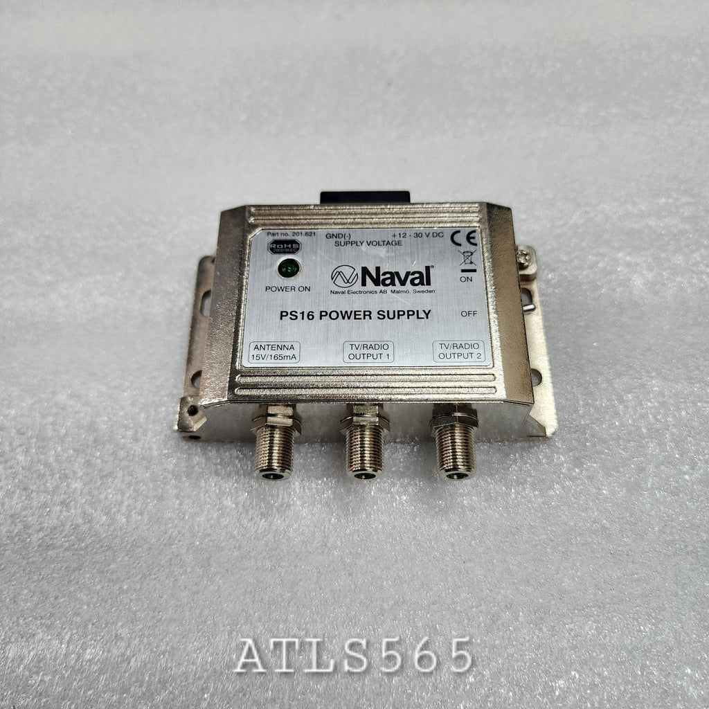 NAVAL ELECTRONICS PS16 POWER SUPPLY 201.621 12-30VDC