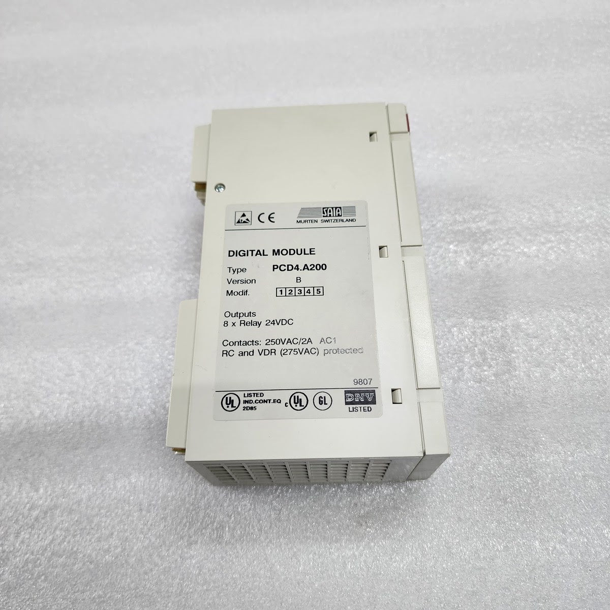 SAIA PCD4.A200 VER B DIGITAL MODULE