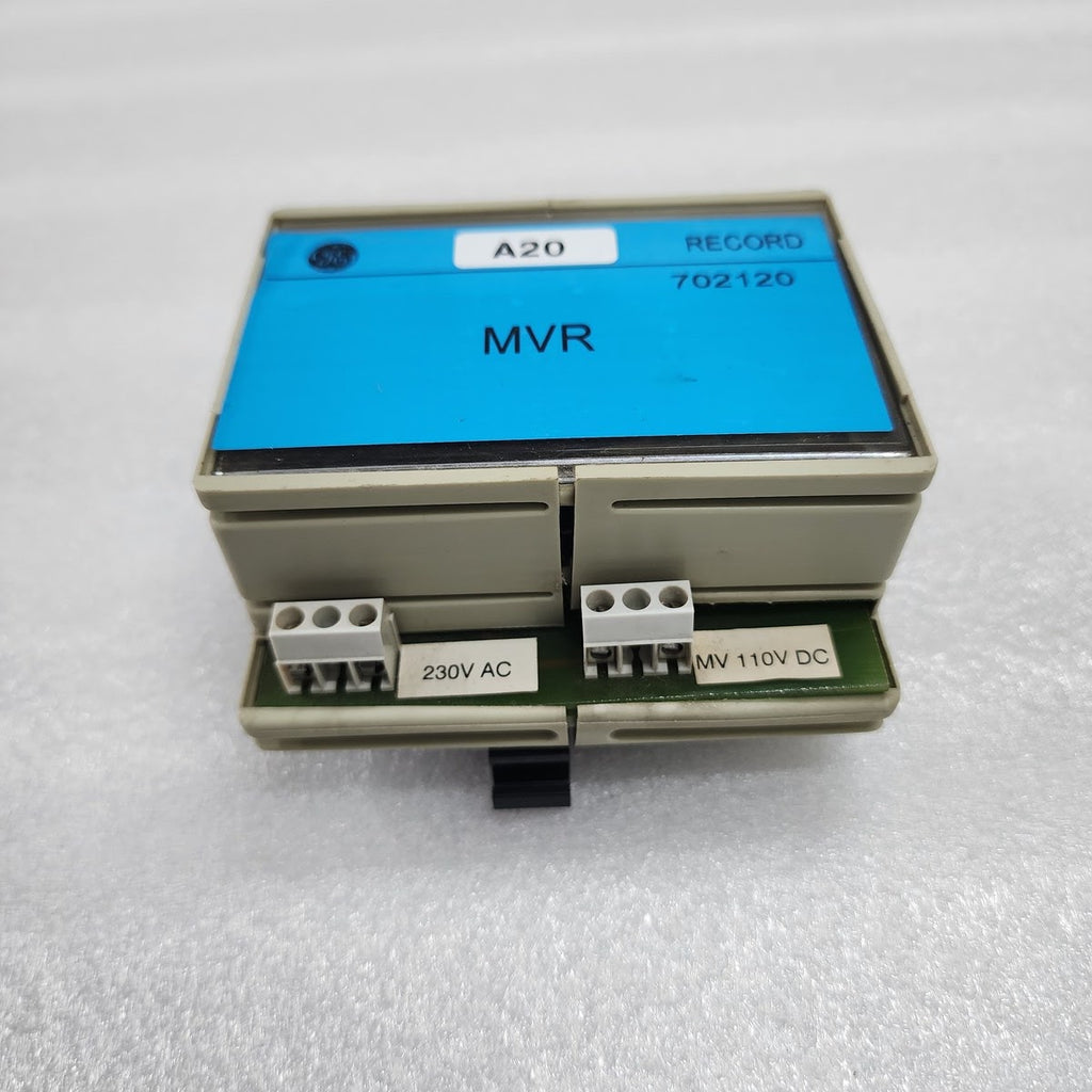 GENERAL ELECTRIC MVR RECORD 702120