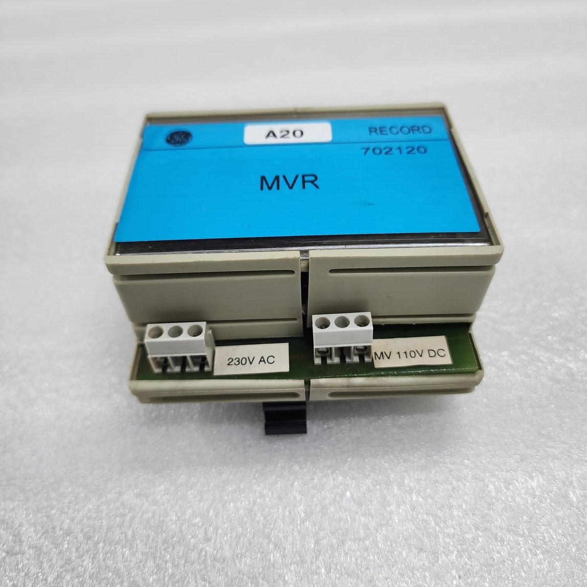 GENERAL ELECTRIC MVR RECORD 702120