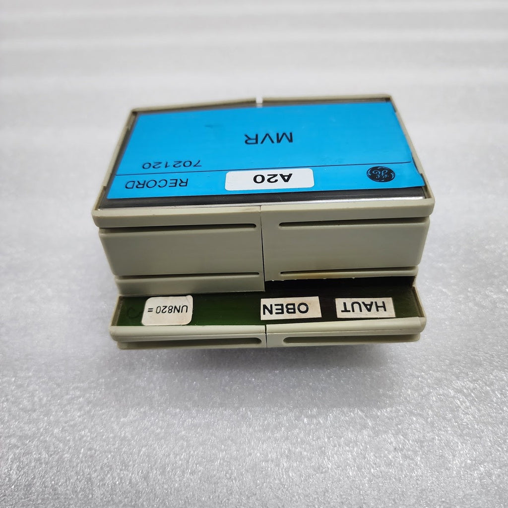 GENERAL ELECTRIC MVR RECORD 702120