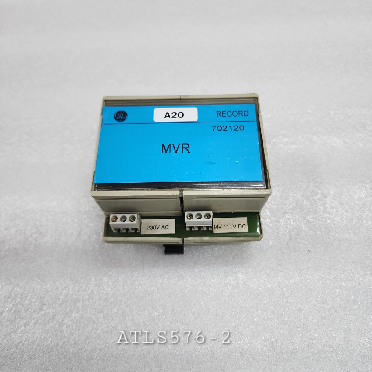 GENERAL ELECTRIC MVR RECORD 702120