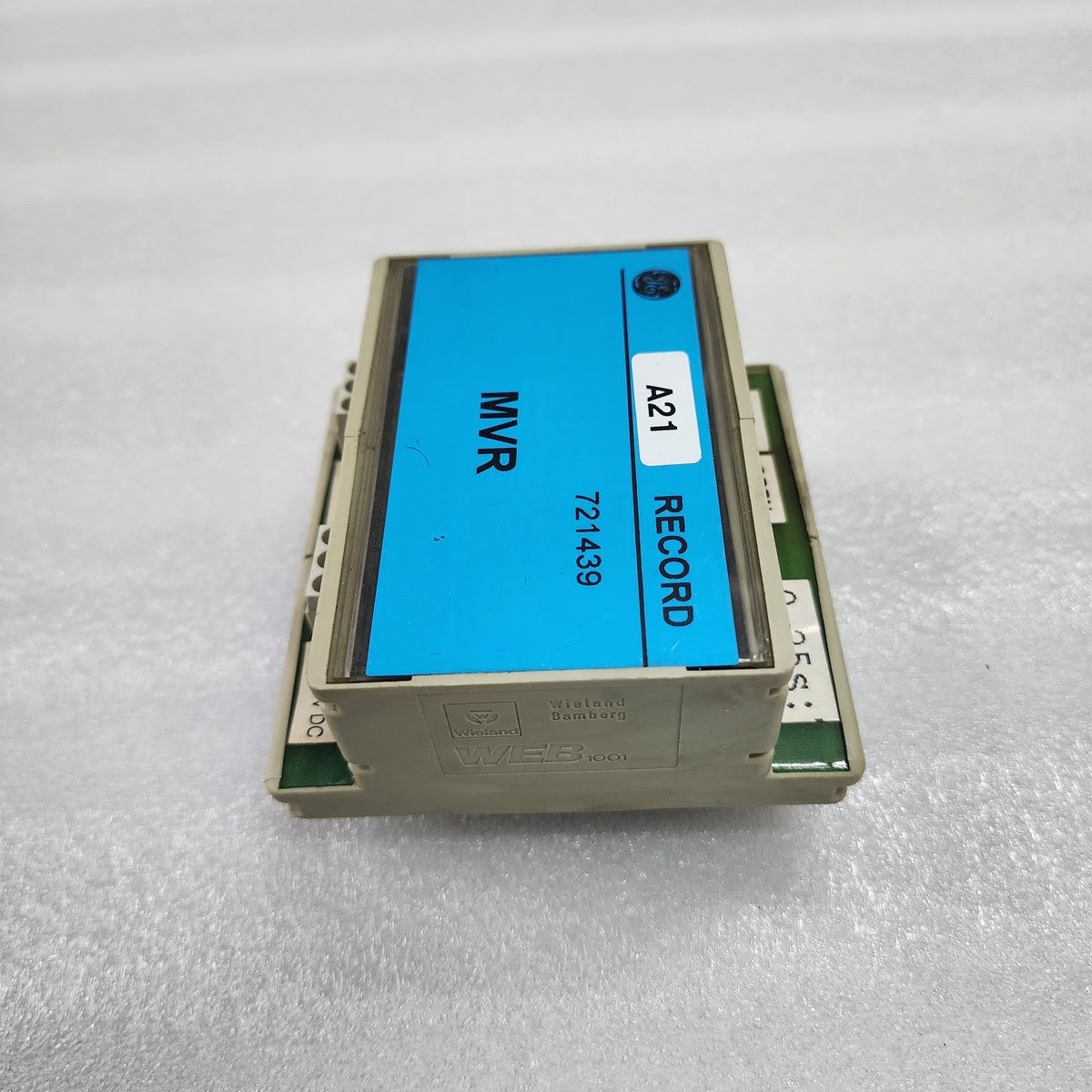 GENERAL ELECTRIC MVR RECORD 721439