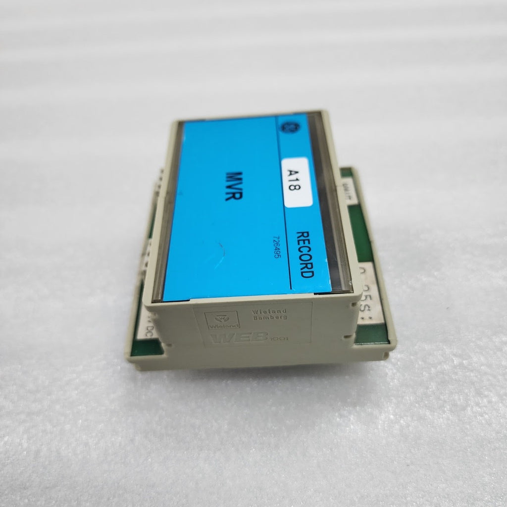 GENERAL ELECTRIC MVR RECORD 726495