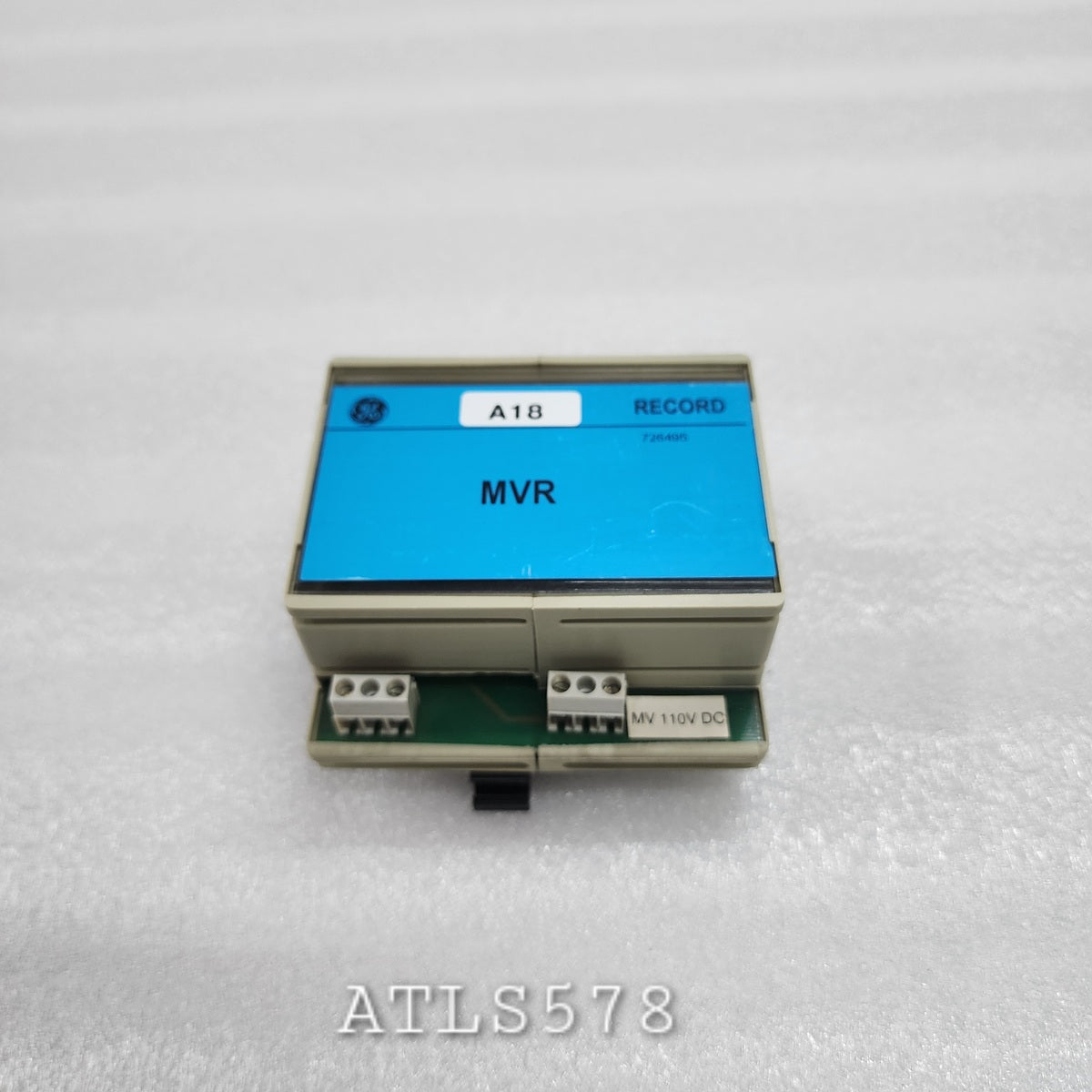 GENERAL ELECTRIC MVR RECORD 726495
