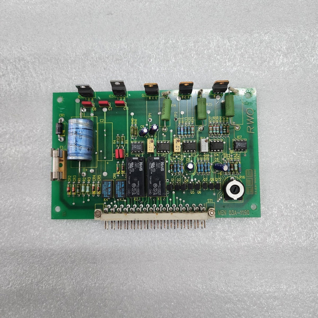 HJS ELEKTRONIK MEN 03A-1190 PCB