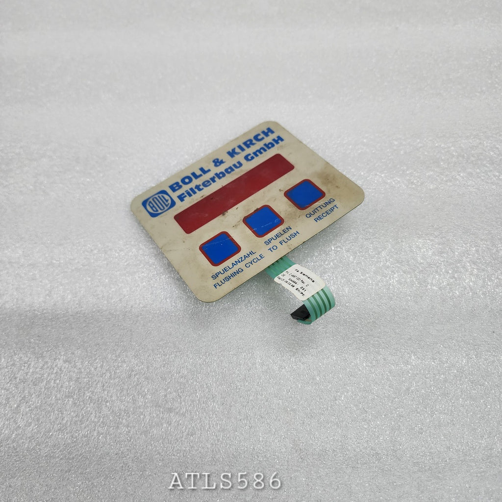 BOLL KIRCH D 4697 020 SIEMENS CONTROL BOARD