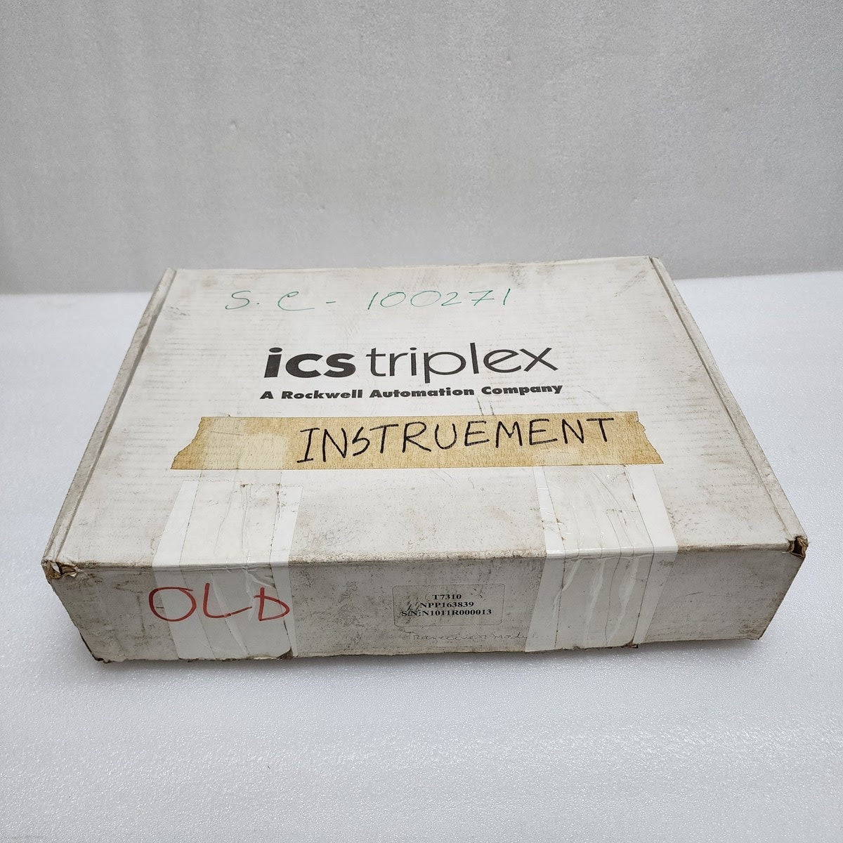 ICS TRIPLEX NPP163839 T7310 I/O TRANSCEIVER MODULE 700080