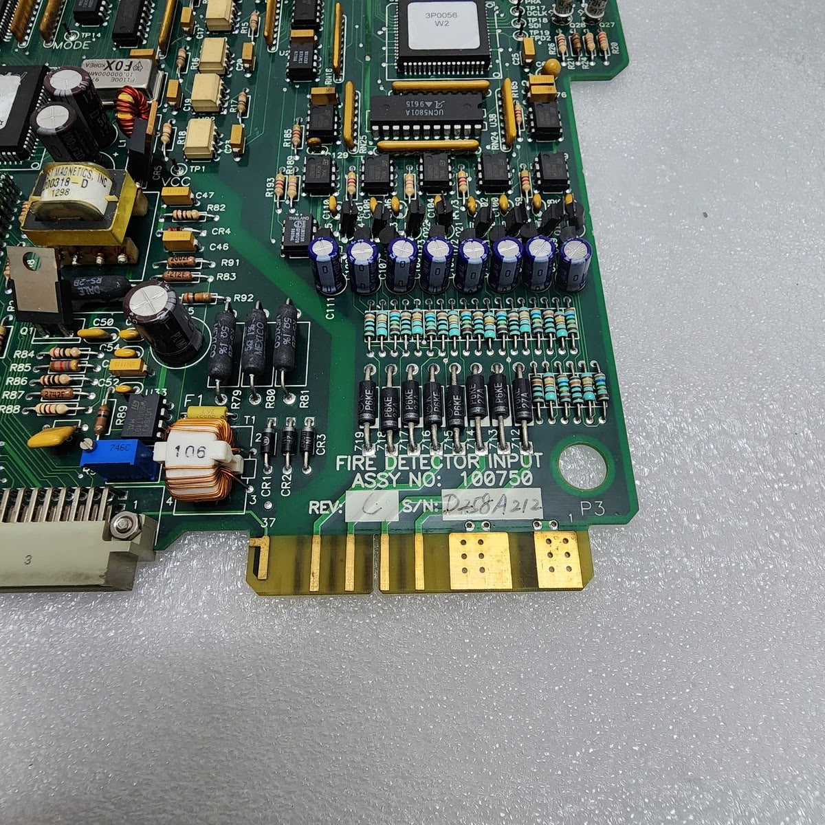 ICS TRIPLEX 700485 T7419 FIRE DETECTOR INPUT MODULE 100750 REV C