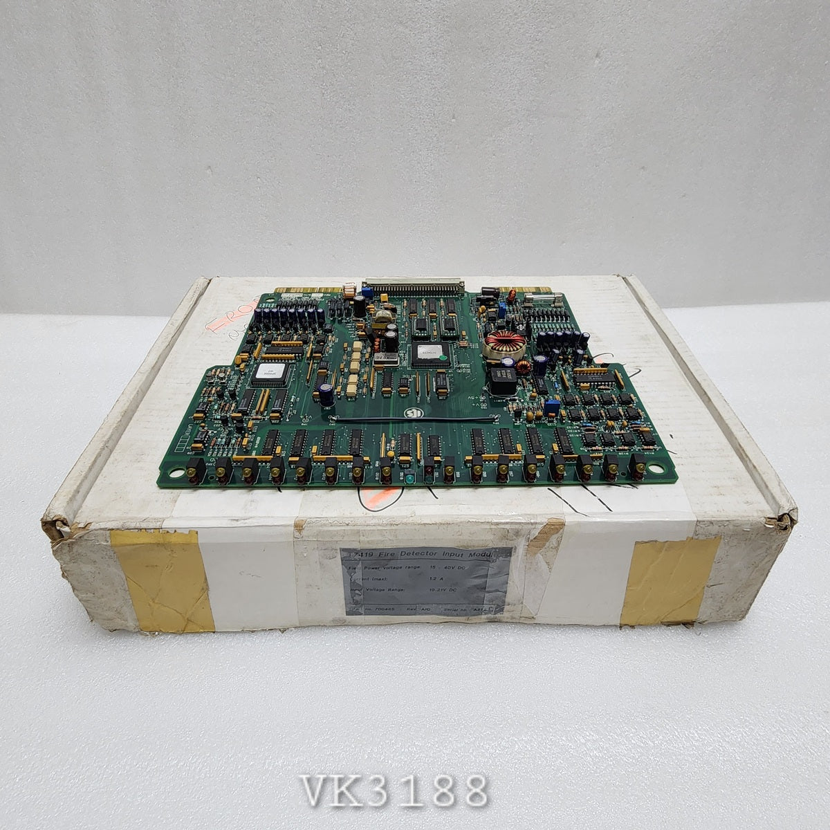 ICS TRIPLEX 700485 T7419 FIRE DETECTOR INPUT MODULE 100750 REV C