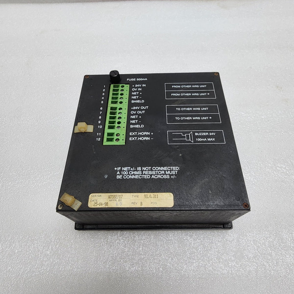 SIEMENS 93.0.311 REV B