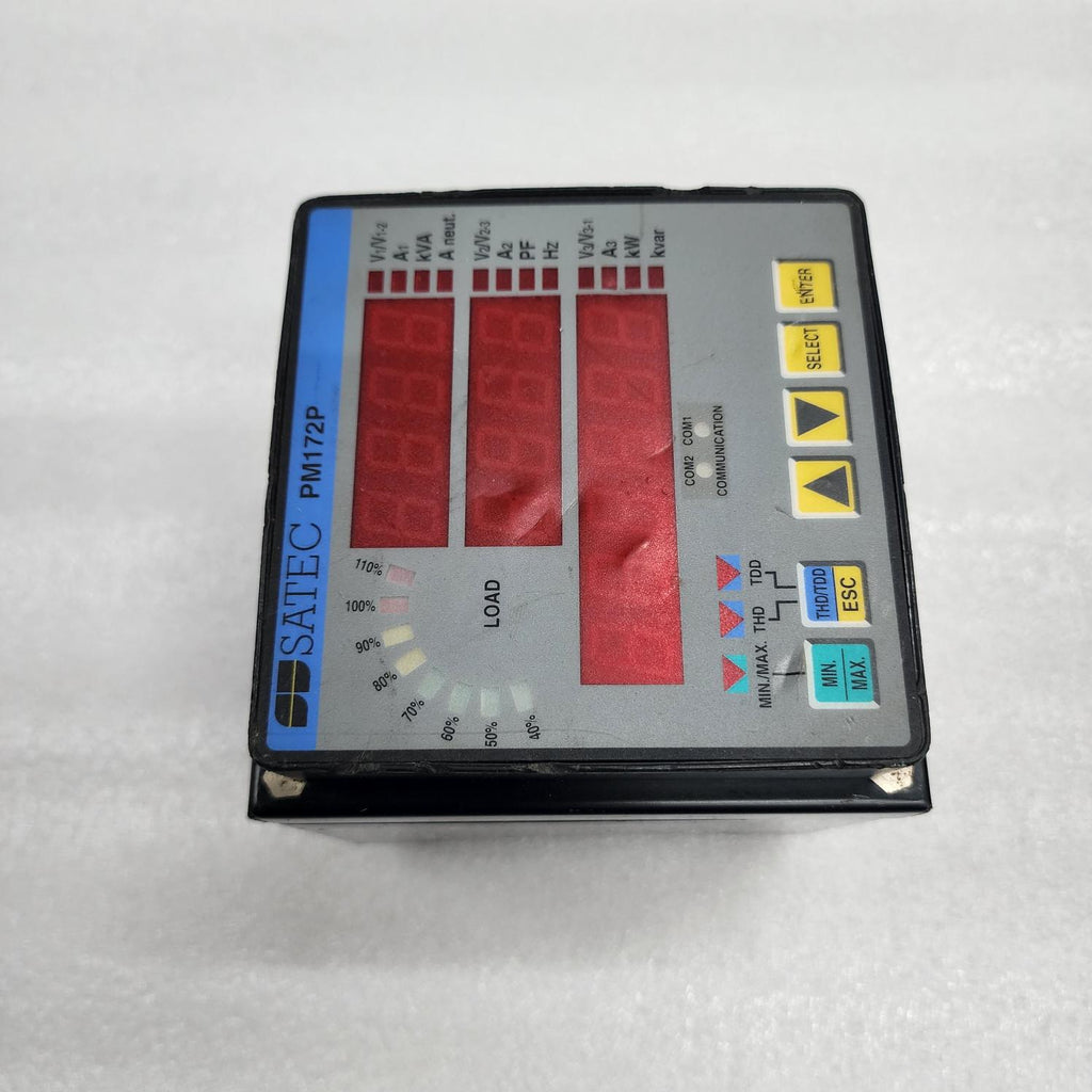 SATEC PM172P-BRL FEEDER MONITOR 90-264VAC/85-290VDC