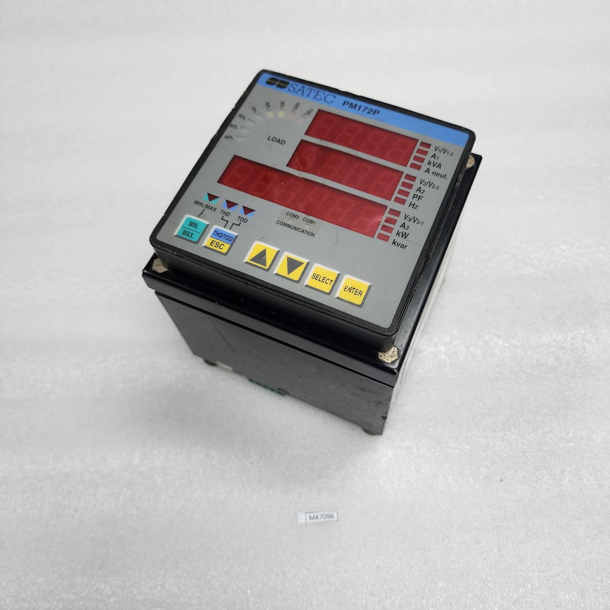 SATEC PM172P-BRL FEEDER MONITOR 90-264VAC/85-290VDC