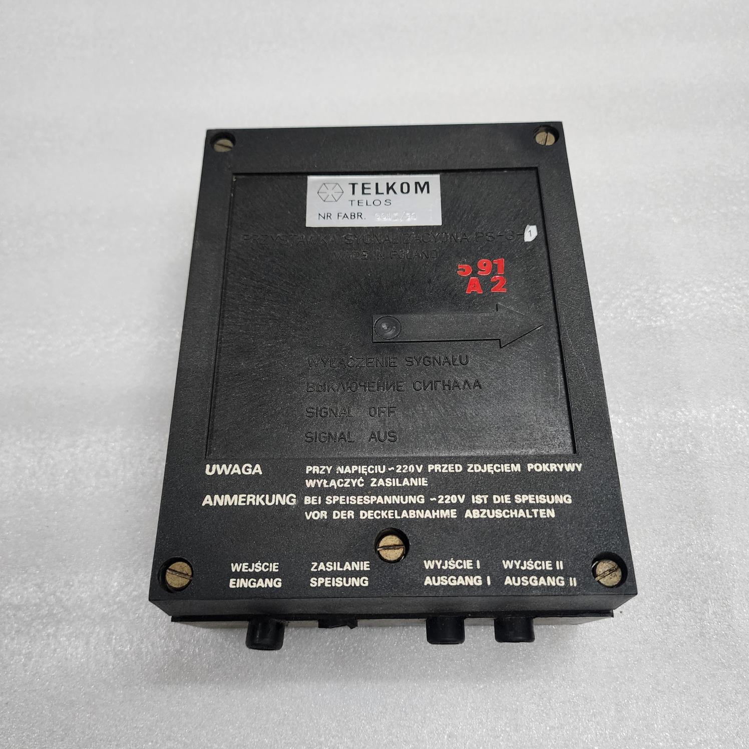 TELKOM 1ELF4 0013/31 PRZYSTAWKA SYGNALIZACYJNA PS-3-1 K-32/2X1 PN 8-4441-671-1