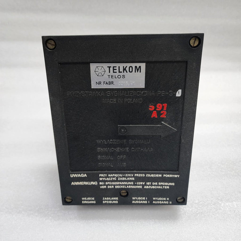 TELKOM 1ELF4 0013/31 PRZYSTAWKA SYGNALIZACYJNA PS-3-1 K-32/2X1 PN 8-4441-671-1
