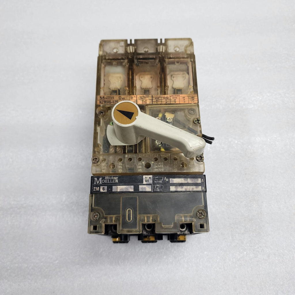 MOELLER NZMS6-125 3-POLE CIRCUIT BREAKER 125A ZM6125