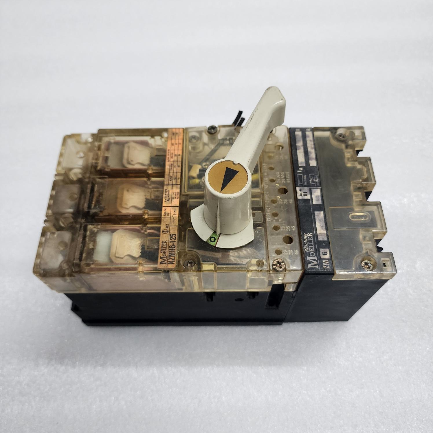 MOELLER NZMS6-125 3-POLE CIRCUIT BREAKER 125A ZM6125