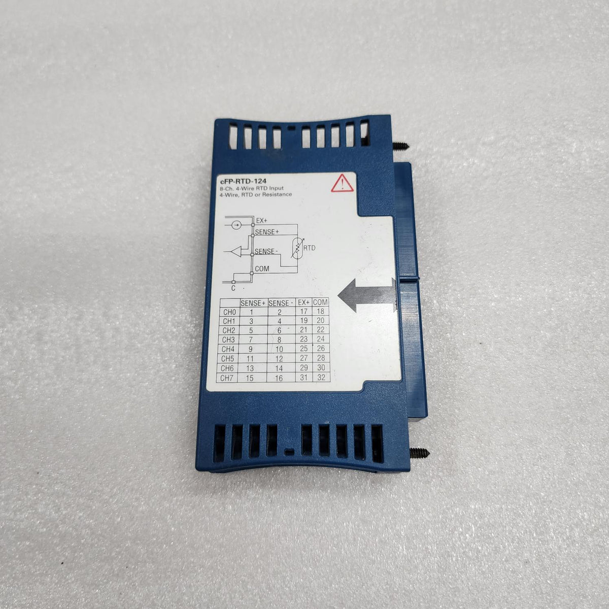 NATIONAL INSTRUMENTS CFP-RTD-124 RTD MODULE 187208G-02