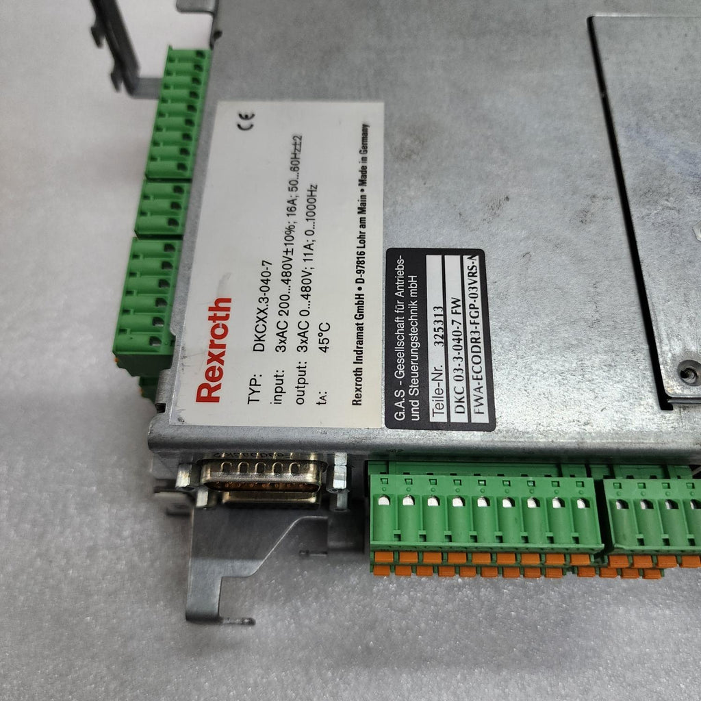 INDRAMART DKC03 3-040-7-FW DKC DRIVE CONTROLLER DKCXX.3-040-7 R911279428
