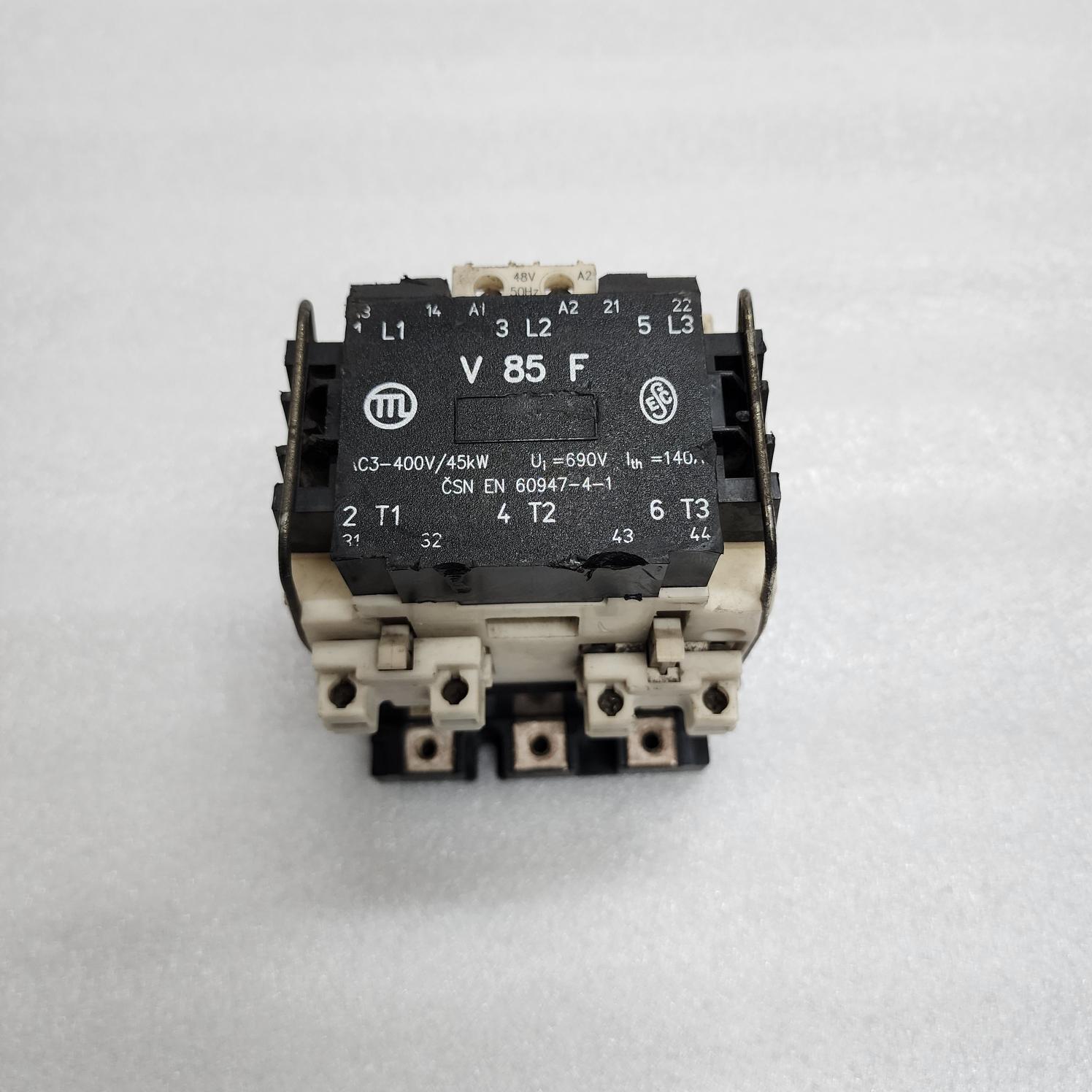 V85F MAGNETIC CONTACTOR 140A COIL VOLTAGE 48VAC