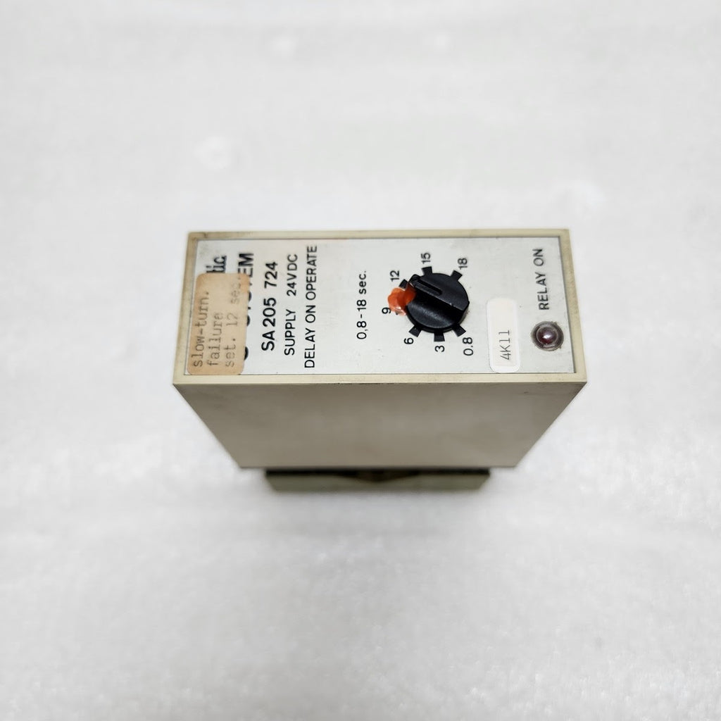 ELECTROMATIC SA205724 DELAY ON OPERATE 24VDC SA 205 724