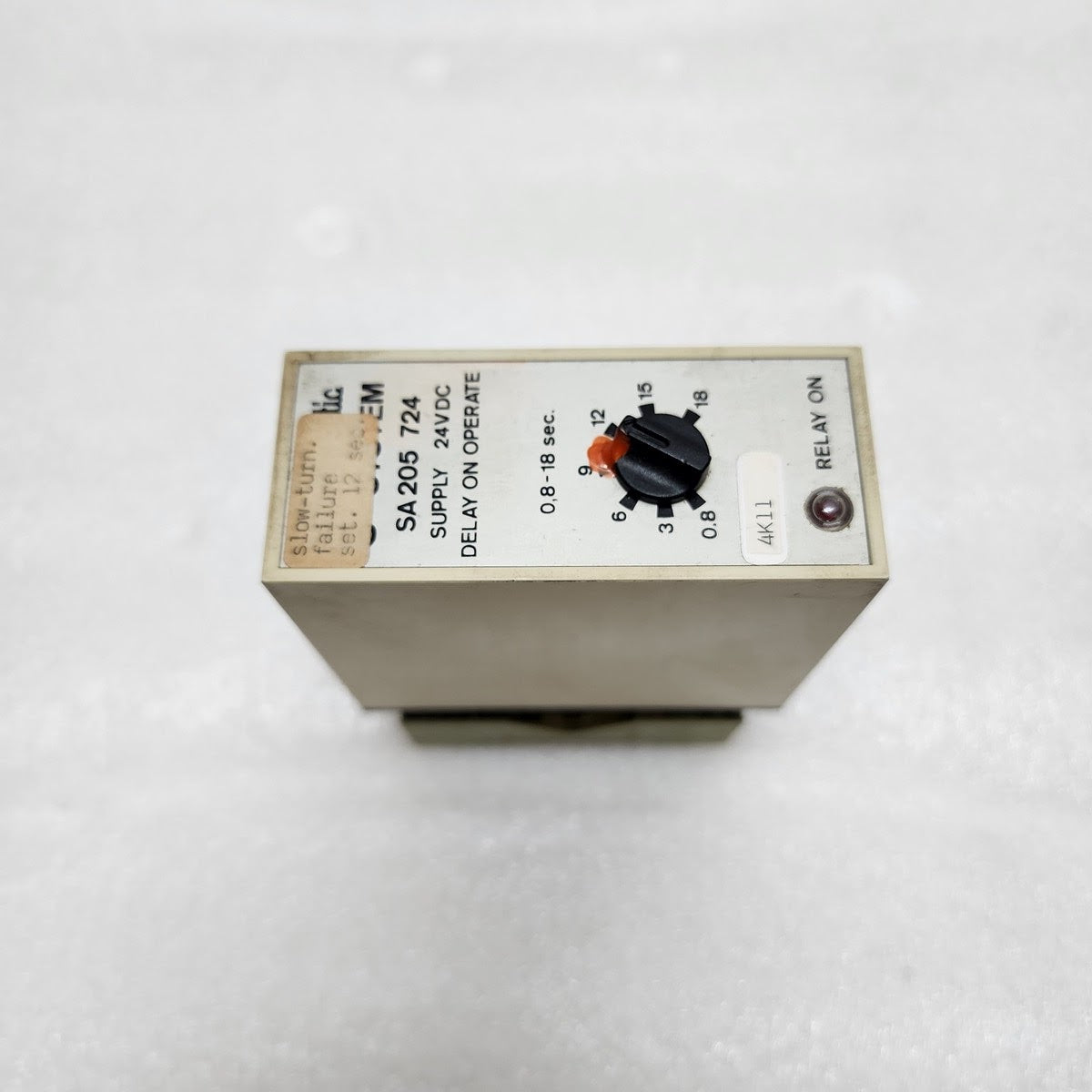 ELECTROMATIC SA205724 DELAY ON OPERATE 24VDC SA 205 724