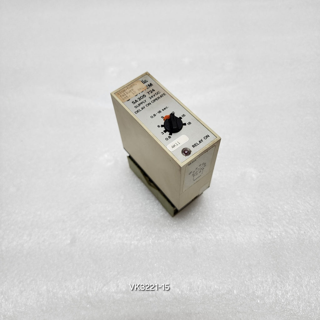 ELECTROMATIC SA205724 DELAY ON OPERATE 24VDC SA 205 724