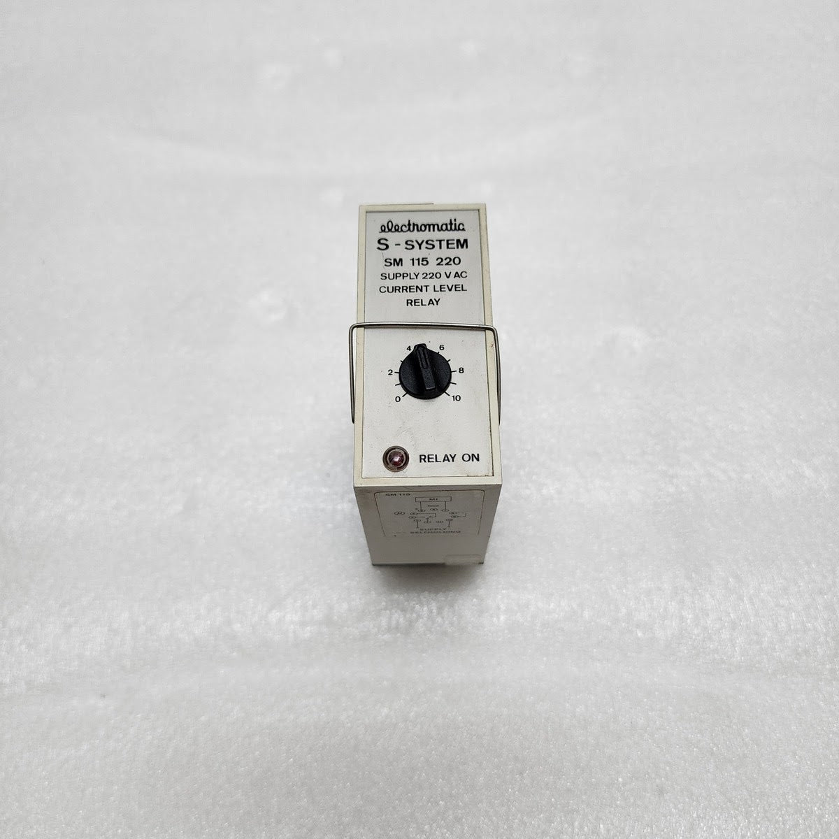 ELECTROMATIC SM115220 CURRENT LEVEL RELAY 220VAC