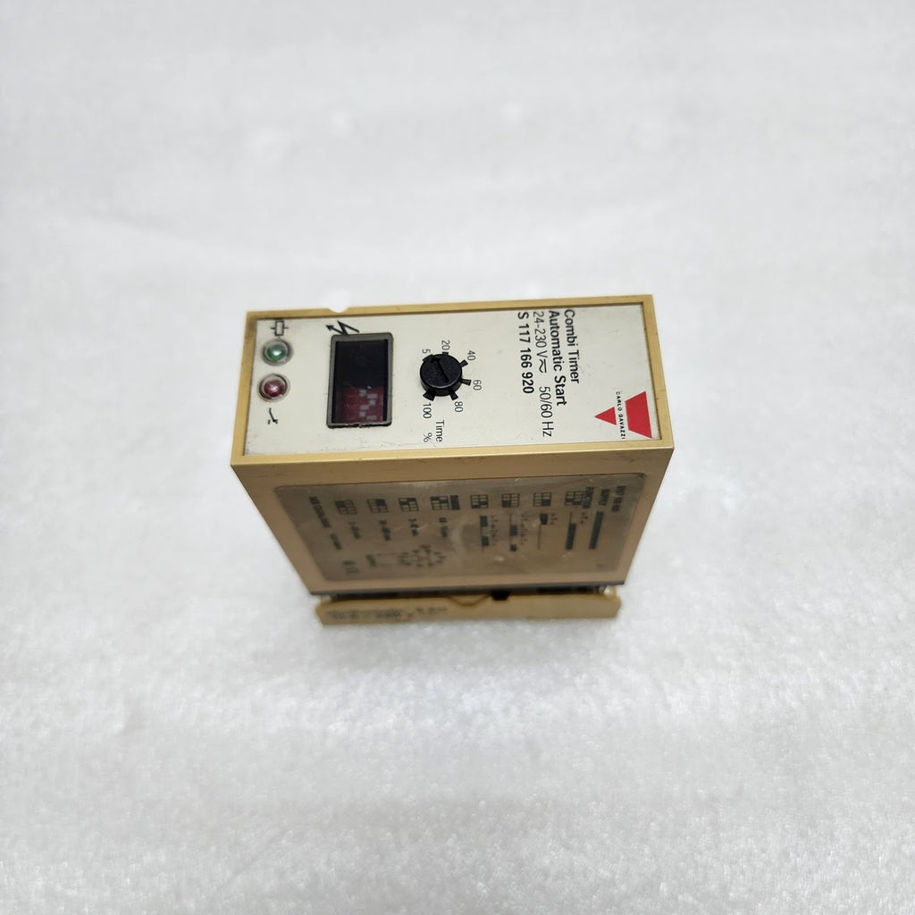 CARLO GAVAZZI S117166920 COMBI TIMER AUTOMATIC START 24-230V AC/DC