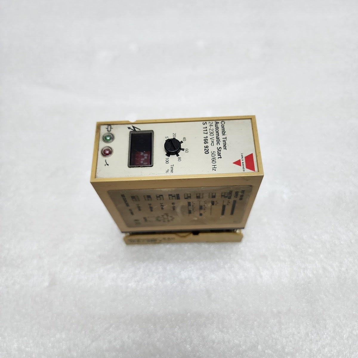 CARLO GAVAZZI S117166920 COMBI TIMER AUTOMATIC START 24-230V AC/DC