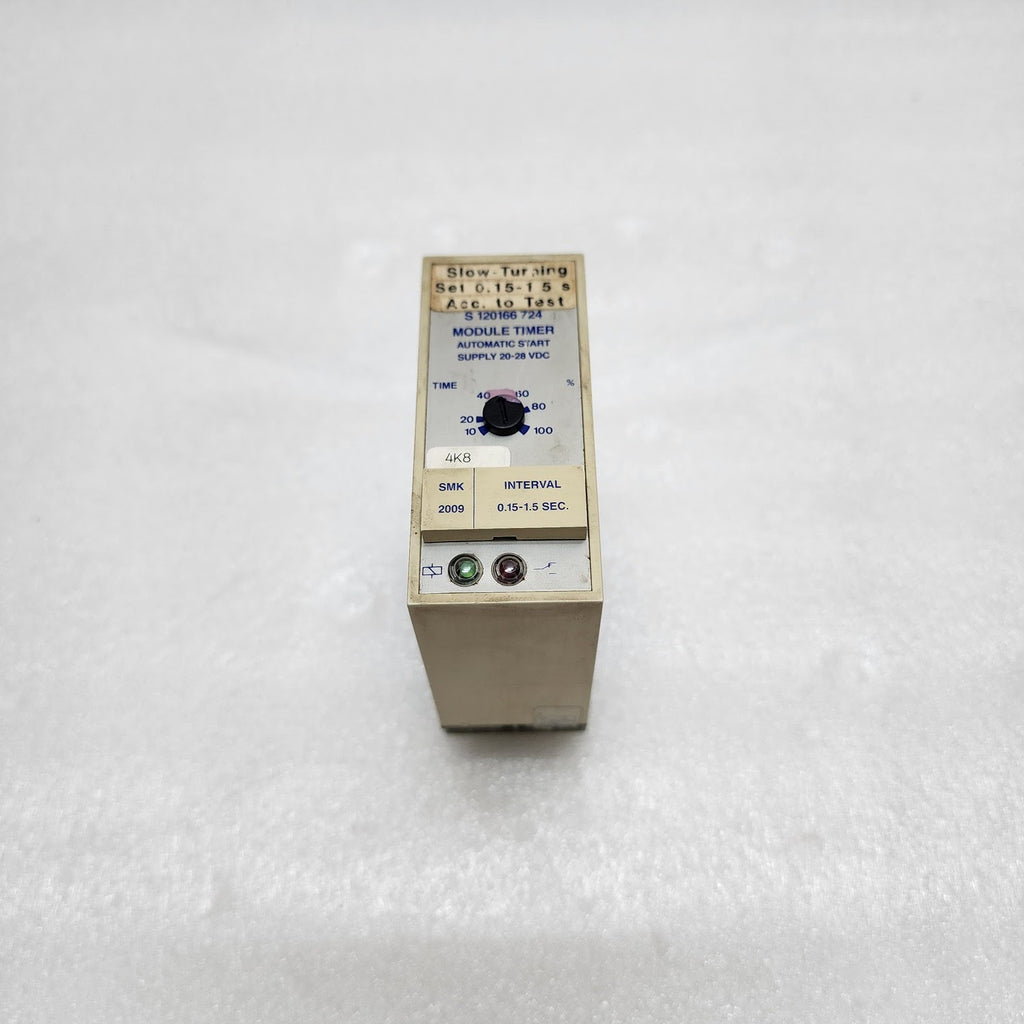 ELECTROMATIC S120166724 MODULE TIMER AUTOMATIC START 20-28VDC