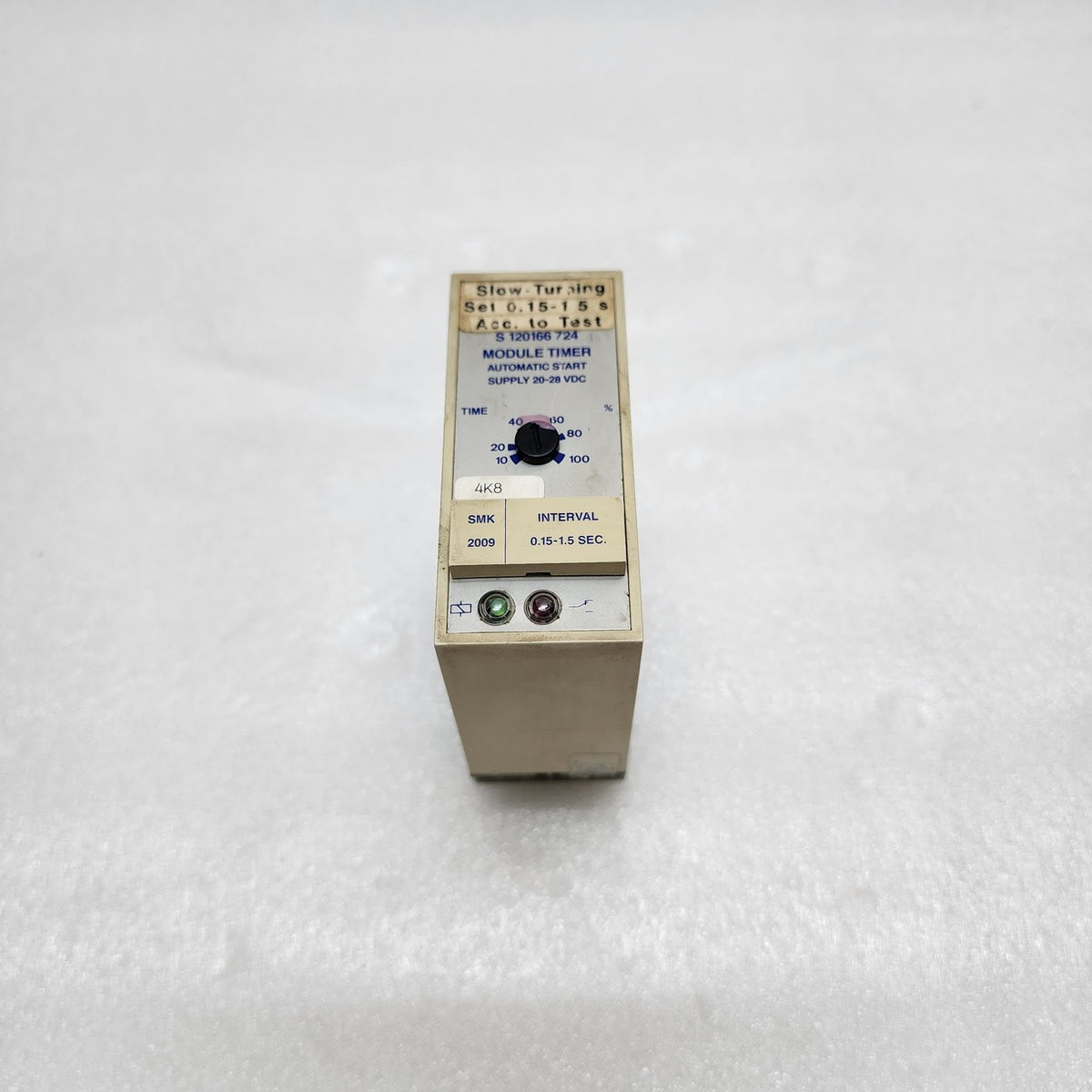 ELECTROMATIC S120166724 MODULE TIMER AUTOMATIC START 20-28VDC