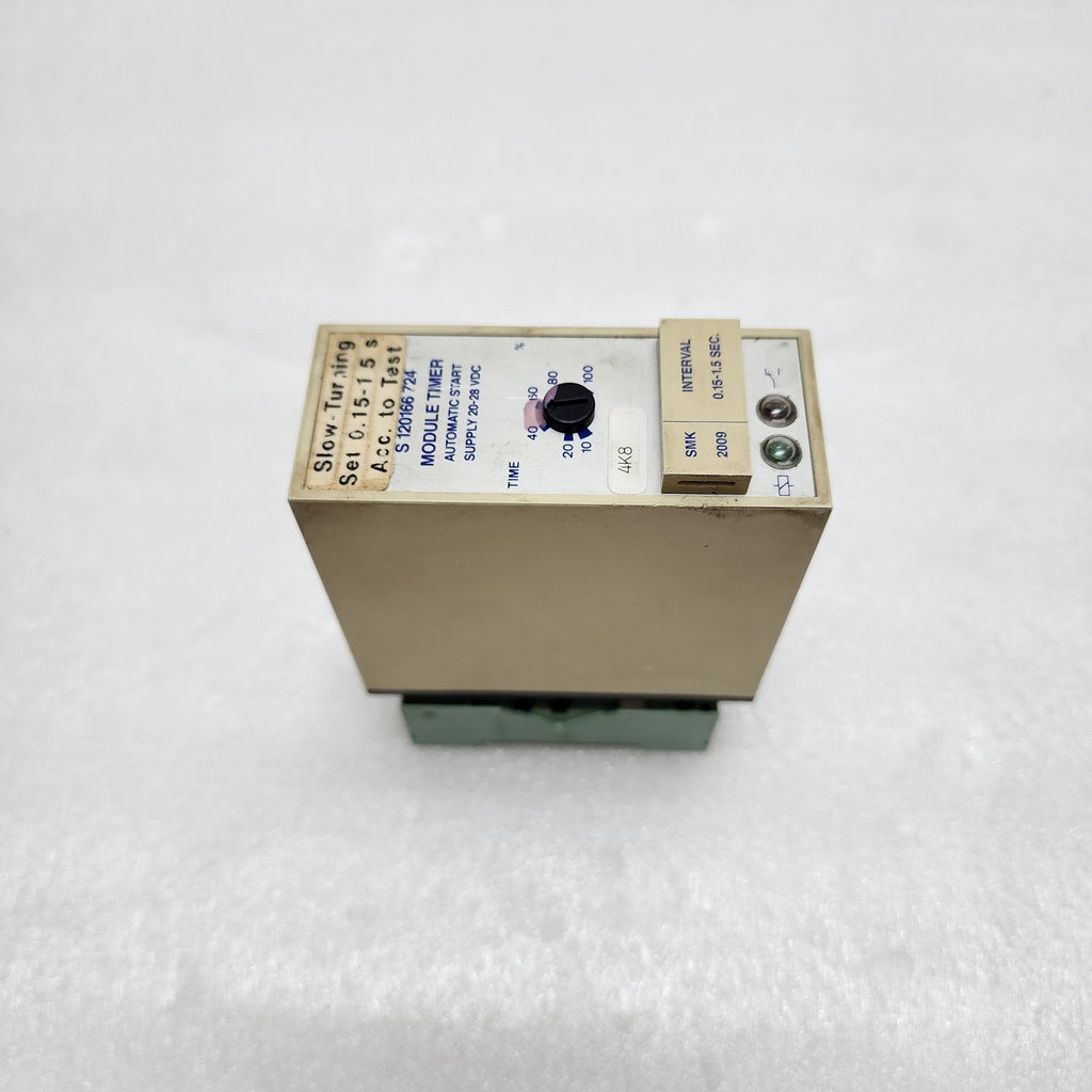 ELECTROMATIC S120166724 MODULE TIMER AUTOMATIC START 20-28VDC