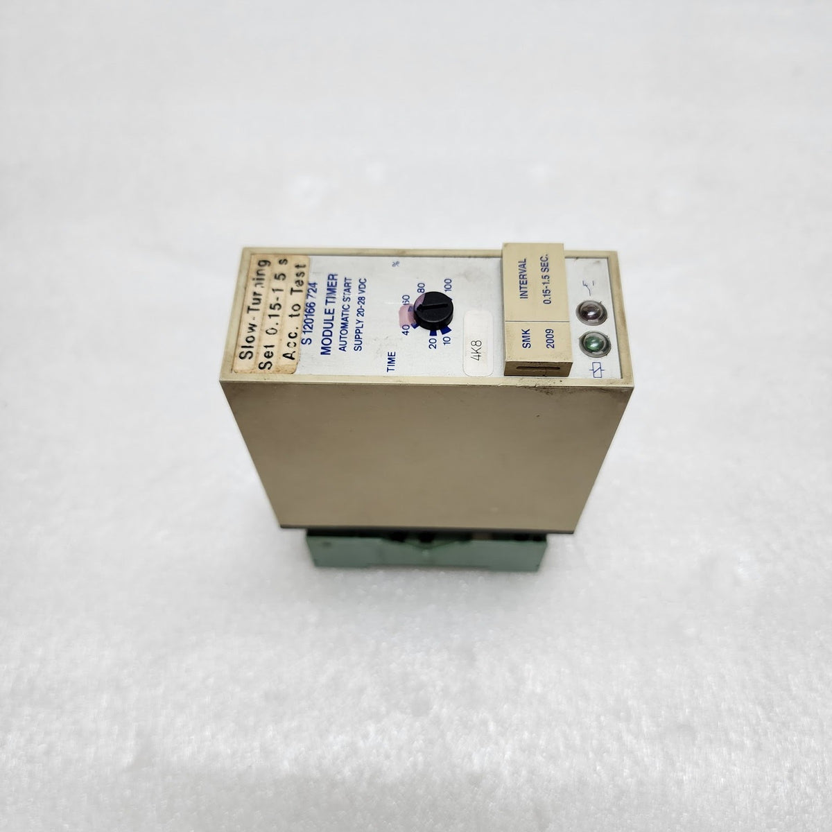 ELECTROMATIC S120166724 MODULE TIMER AUTOMATIC START 20-28VDC