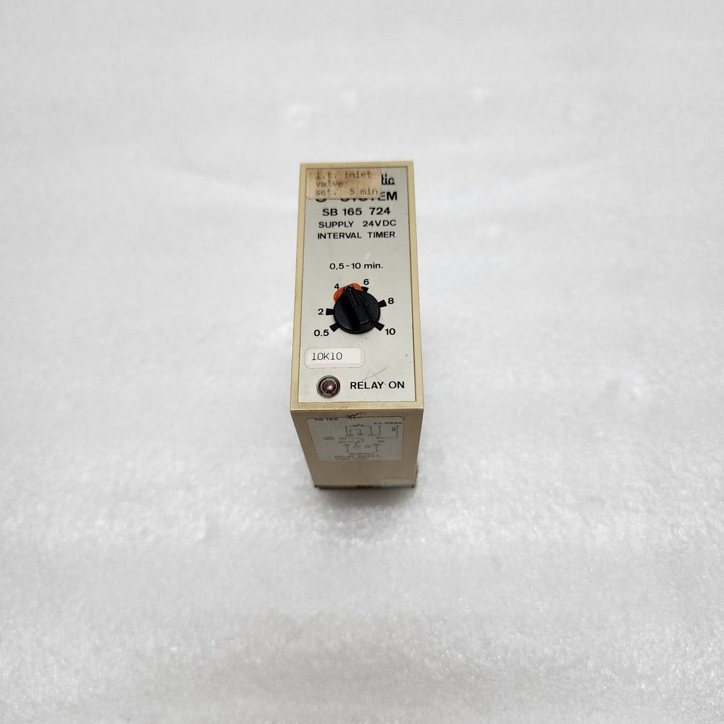 ELECTROMATIC SB165724 INTERVAL TIMER 24VDC