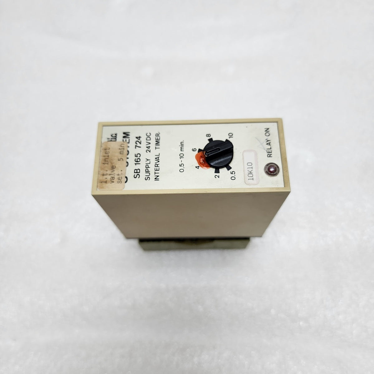 ELECTROMATIC SB165724 INTERVAL TIMER 24VDC