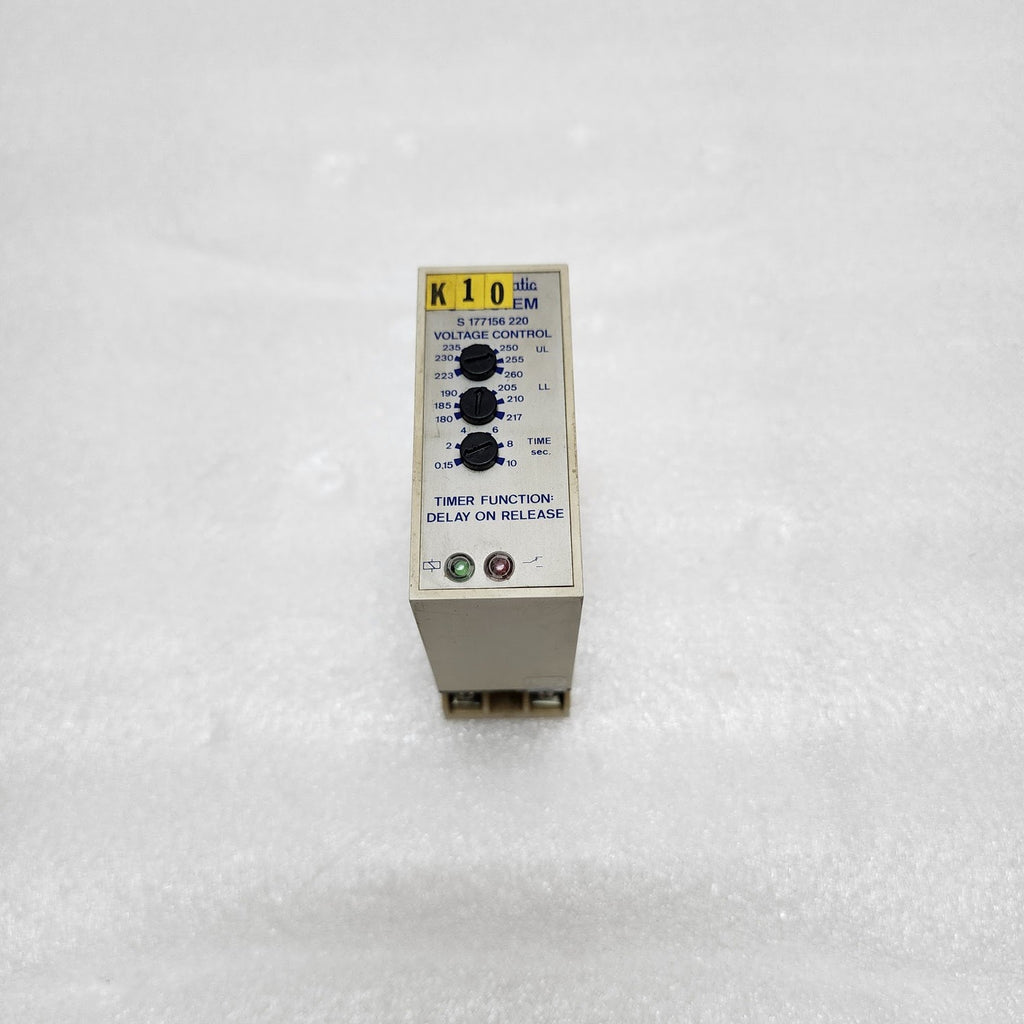 ELECTROMATIC S177156220 VOLTAGE CONTROL