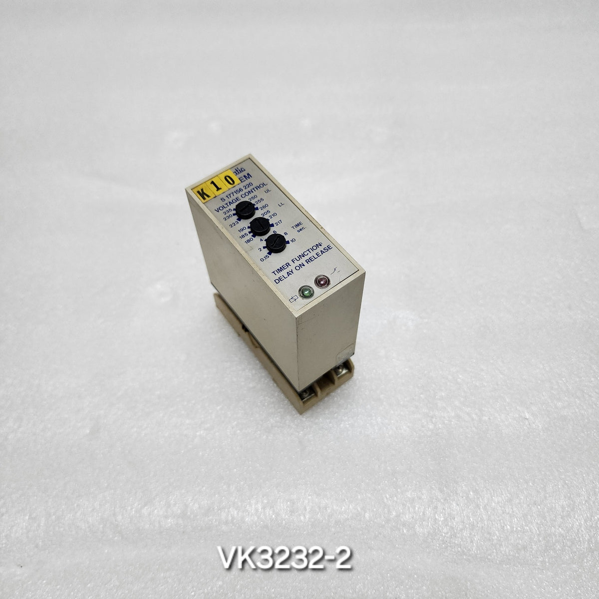 ELECTROMATIC S177156220 VOLTAGE CONTROL