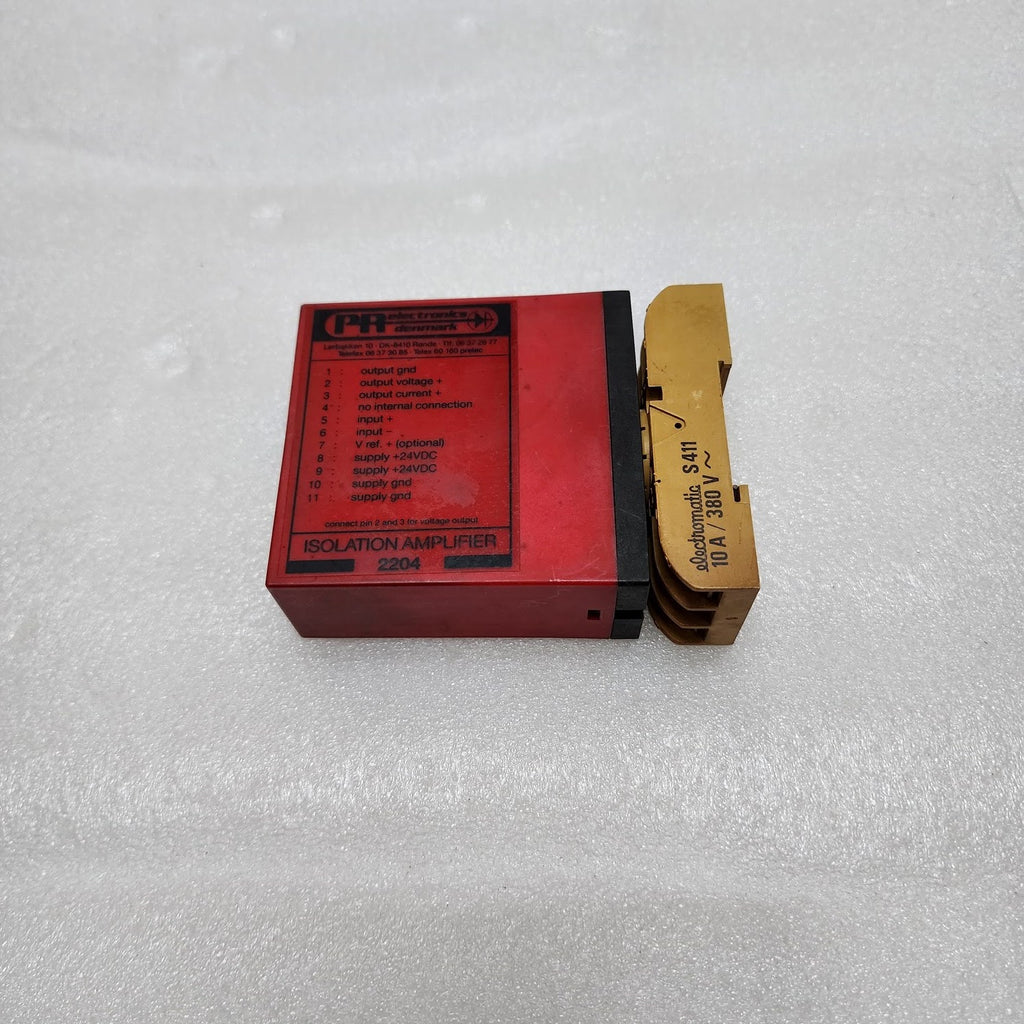 PR ELECTRONICS 2204 ISOLATION AMPLIFIER 2204-B2 24VDC