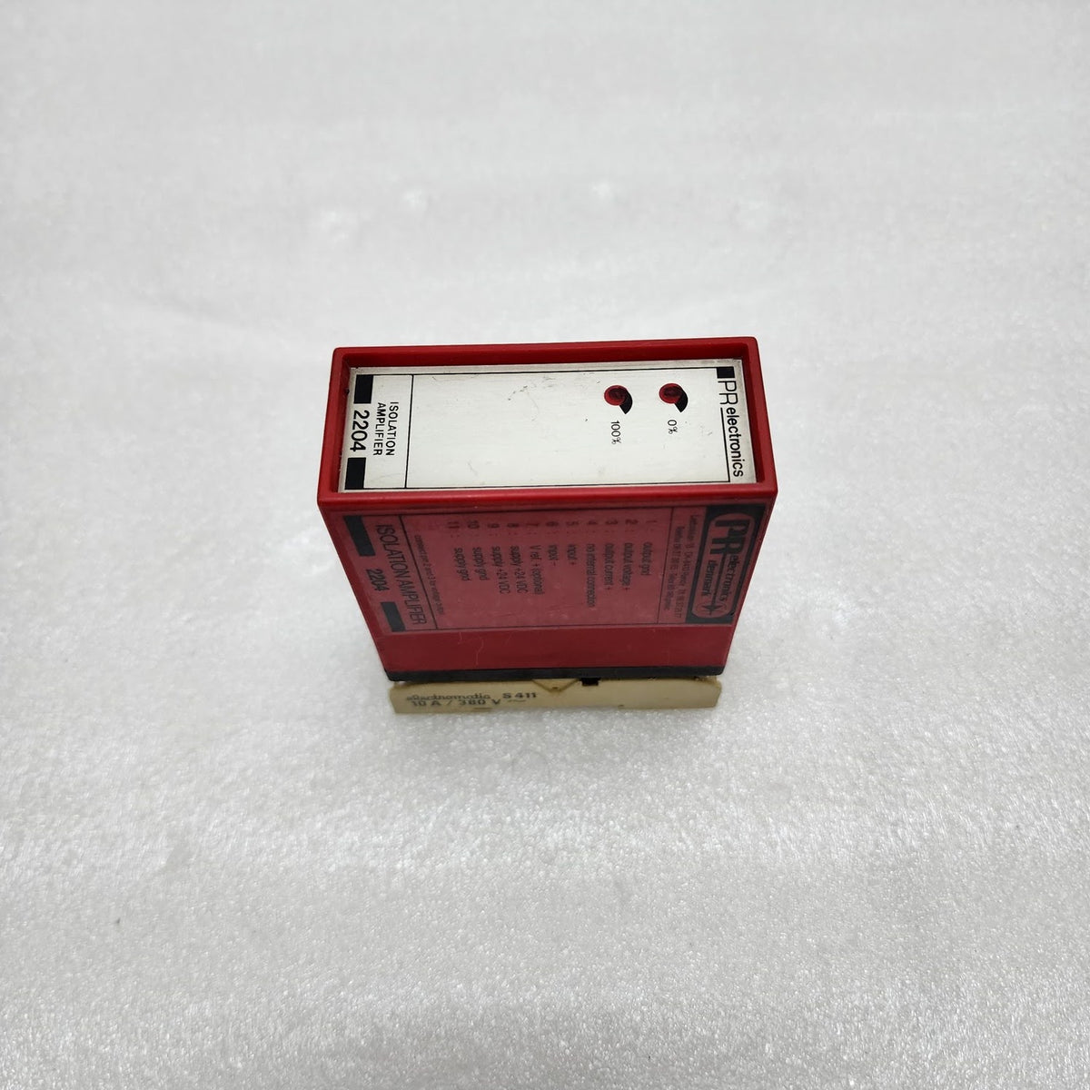 PR ELECTRONICS 2204 ISOLATION AMPLIFIER 2204-E2 24VDC