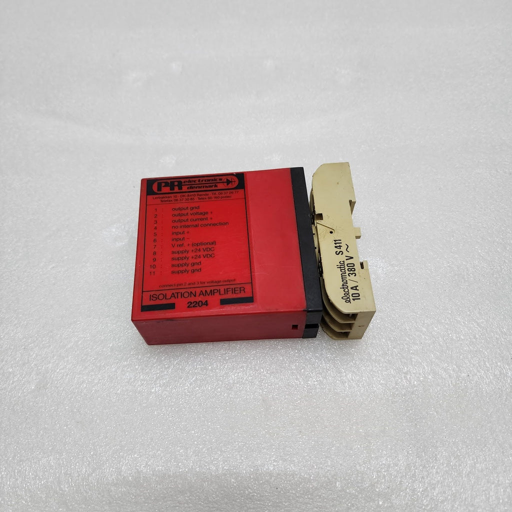 PR ELECTRONICS 2204 ISOLATION AMPLIFIER 2204-E2 24VDC